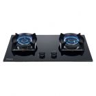 Semua Dapur Gas Tembaga Aluminium Cermin Hitam