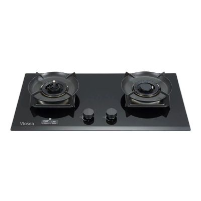 Dapur Gas Selamat Dwi-Burner Anti-Pekat Kering